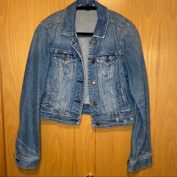 American Eagle Outfitters Jackets & Blazers - 🌻cropped Jean jacket